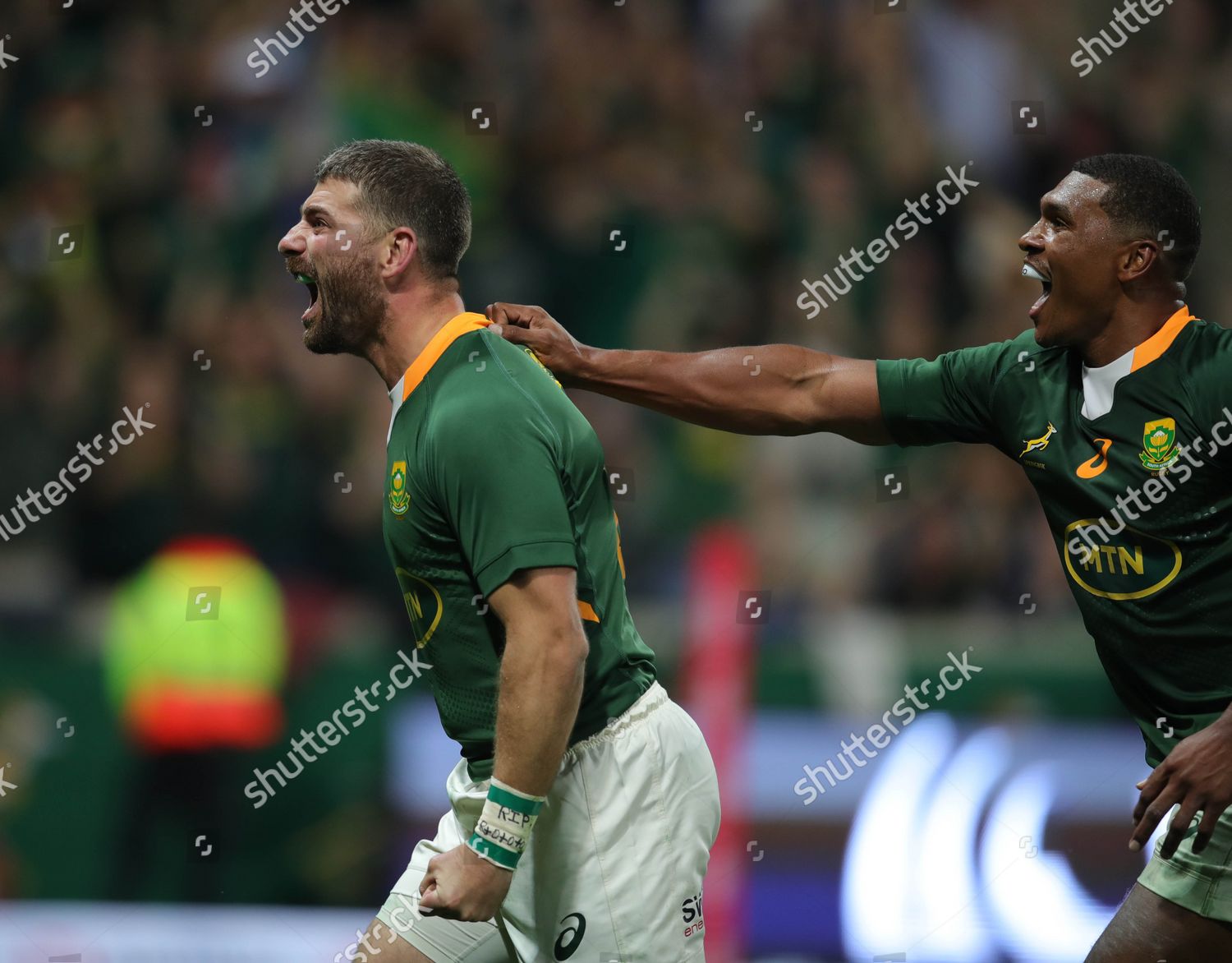 Willie Le Roux South Africa Celebrates Editorial Stock Photo Stock