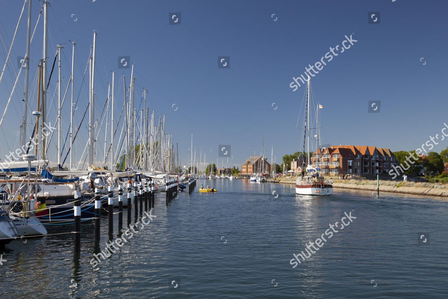 Port Orth Sailingboats Fehmarn Island Baltic Editorial Stock Photo ...