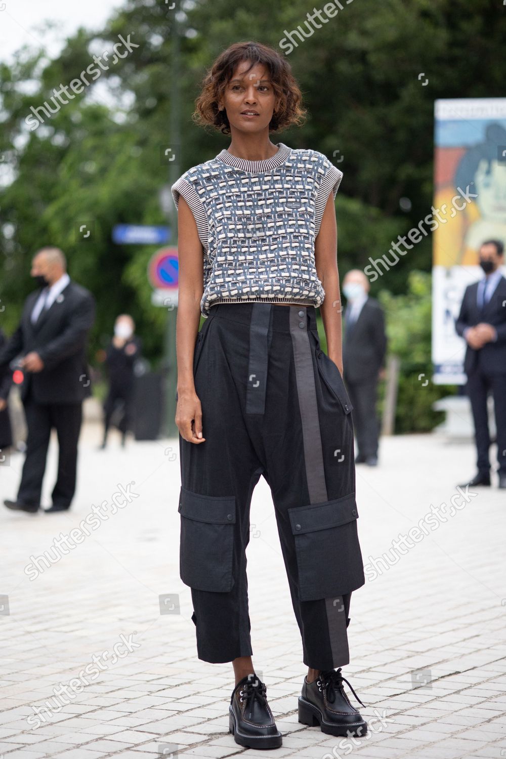 French Model Liya Kebede Poses Picture Editorial Stock Photo - Stock ...