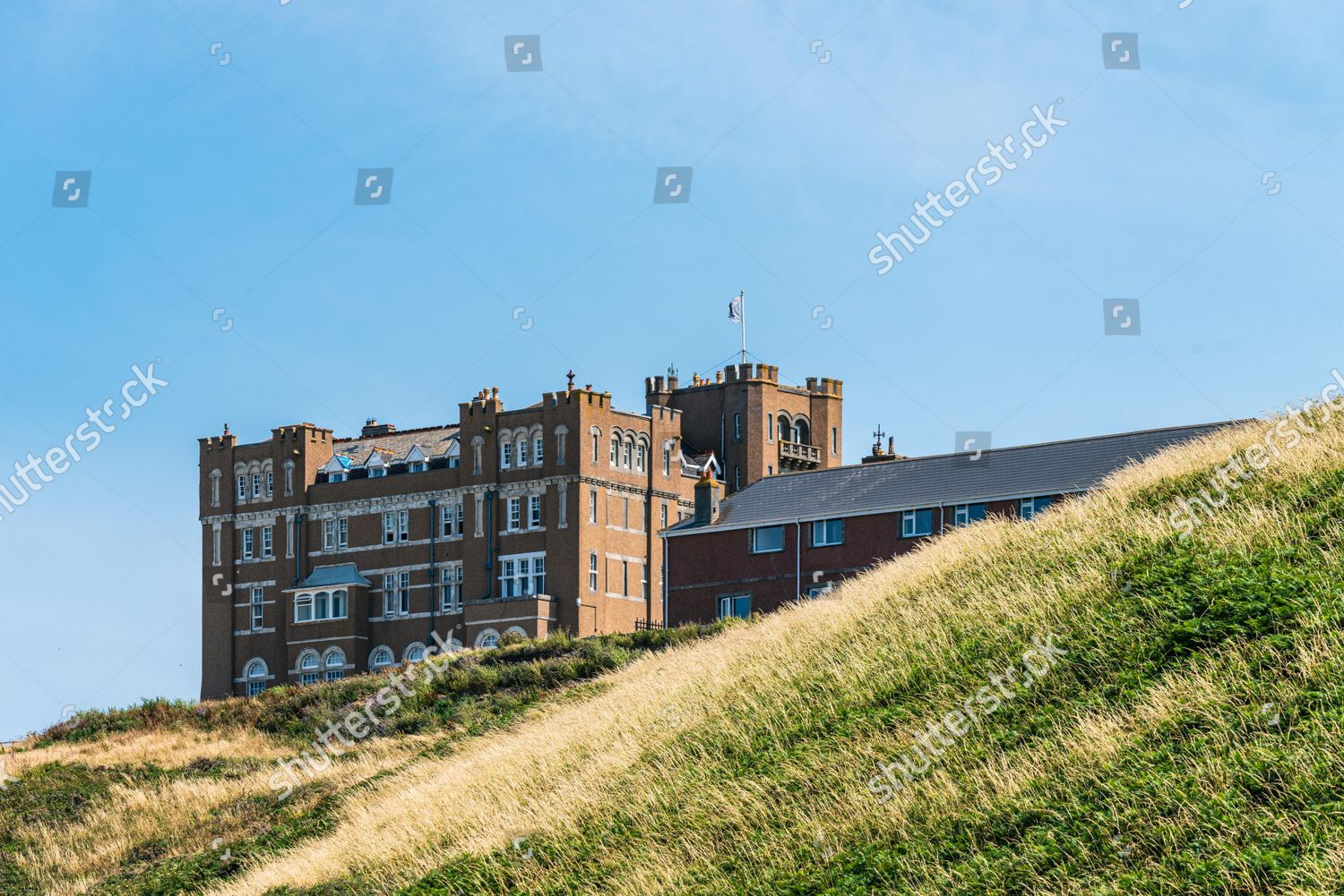 Camelot Castle Hotel Tintagel North Cornwall Editorial Stock Photo ...