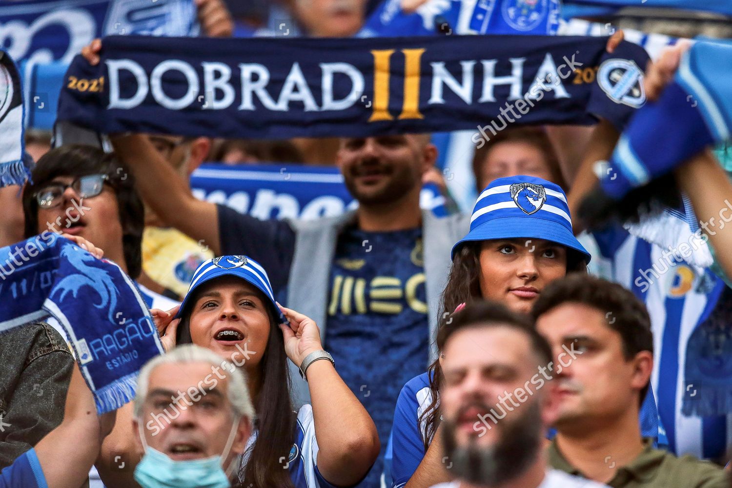 Fc Porto Fans Cheer During Portuguese Editorial Stock Photo - Stock ...