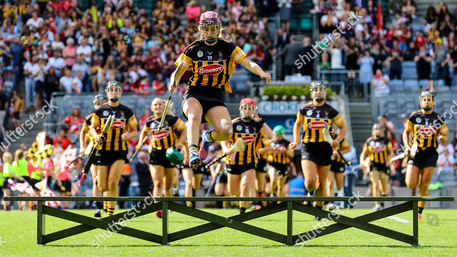 Cork Vs Kilkenny Kilkennys Aoife Prendergast Editorial Stock Photo