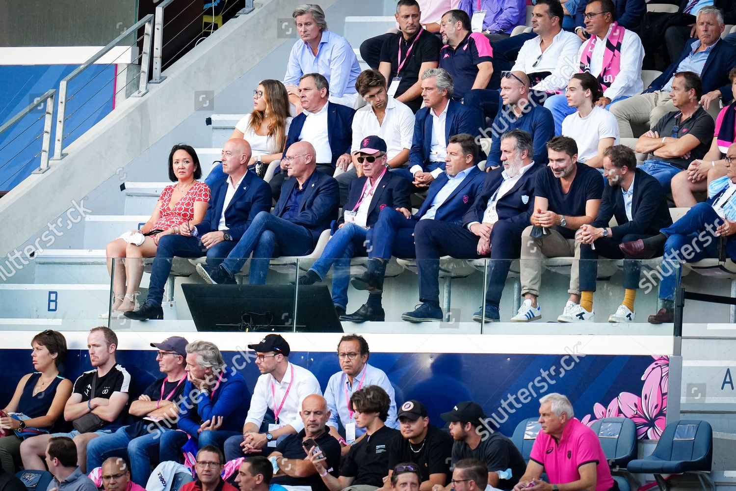 Hanspeter Wild President Stade Francais Side Editorial Stock Photo