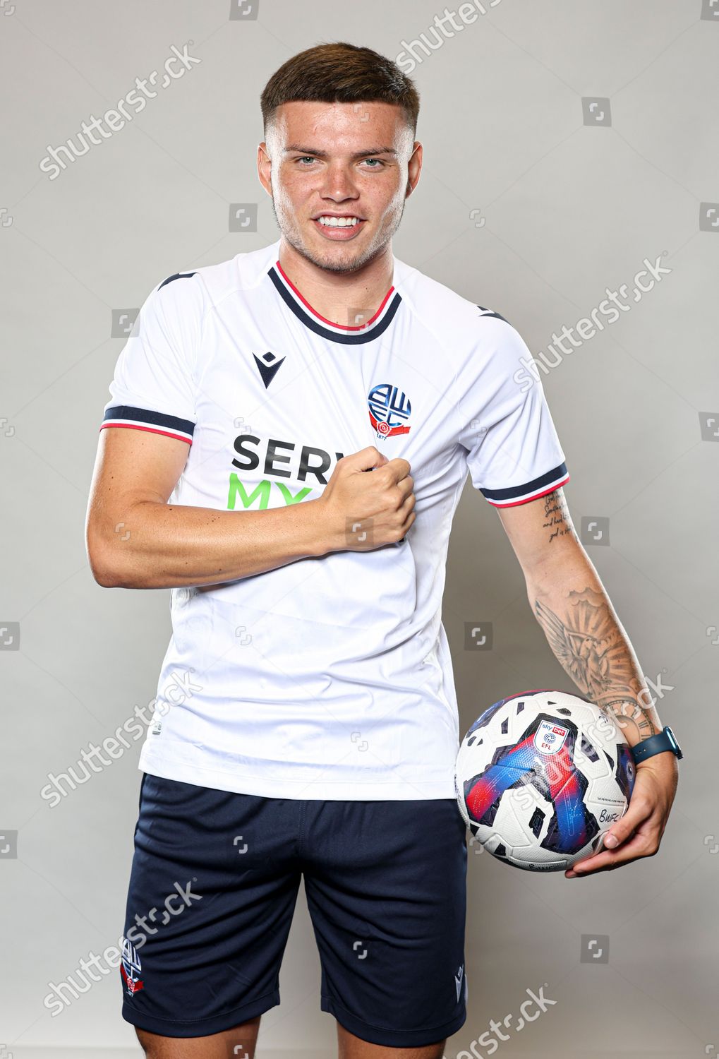 Aaron Morley Bolton Wanderers Bolton Wanderers Editorial Stock Photo