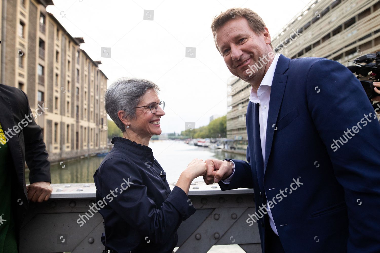 Candidate Eelv Green Party Primary Elections Editorial Stock Photo