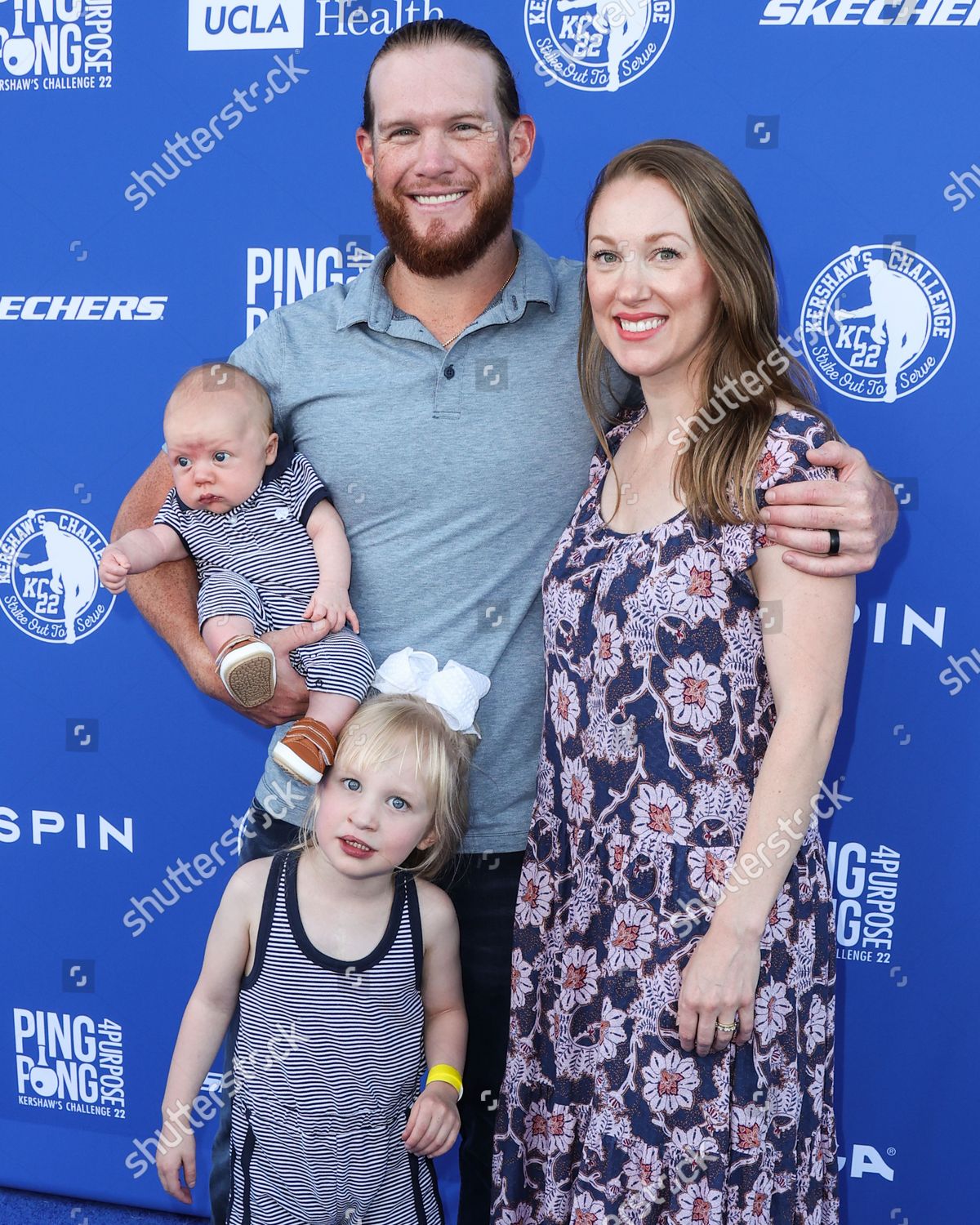 Craig Kimbrel with his daughter Lydia Joy Kimbrel