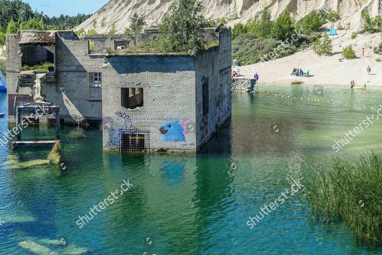 Murru Prison Ruins Located Near Rummu Editorial Stock Photo - Stock ...