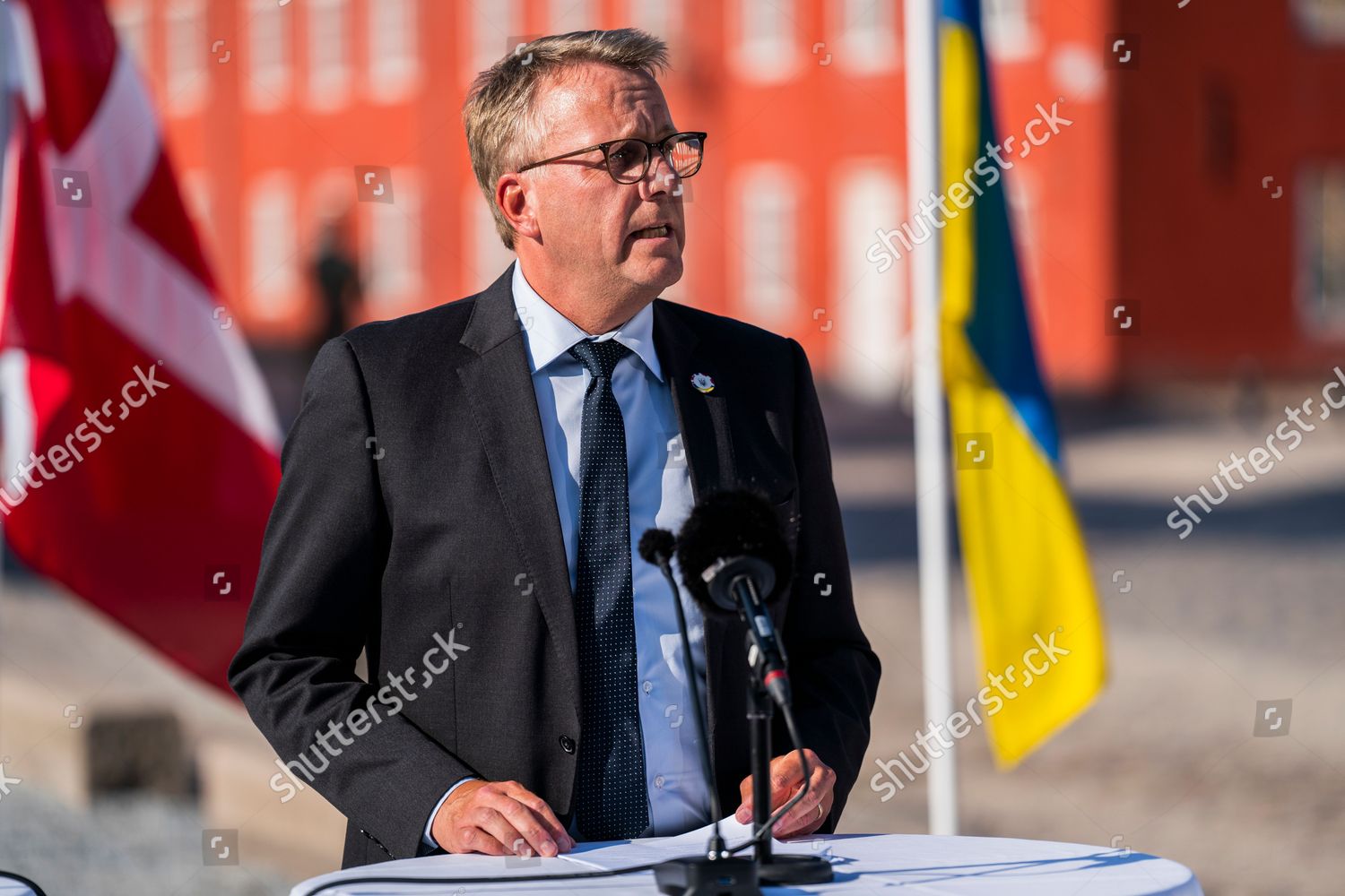 Danish Minister Defence Morten Bodskov Speaks Editorial Stock Photo ...