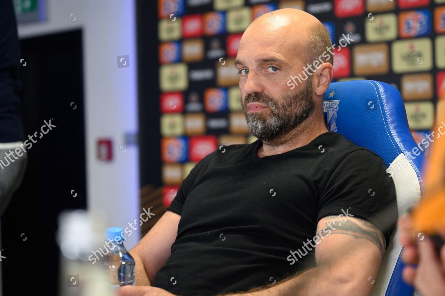 Vikingurs Head Coach Arnar Gunnlaugsson Attends Editorial Stock Photo