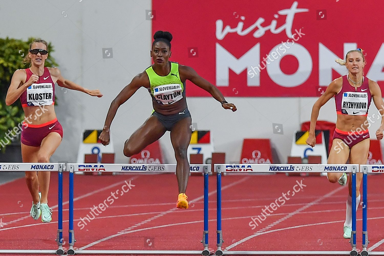 Rushell Claytonxa Jam 400m Hurdles Women Editorial Stock Photo Stock