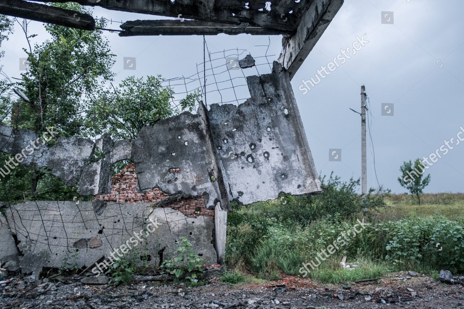 Ukraine Villages Liberated North Kharkiv Frontline Editorial Stock ...