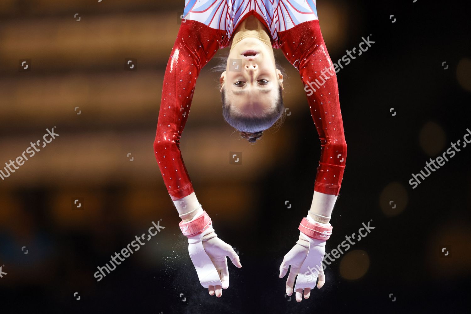 Naomi Visser Netherlands Performs On Uneven Editorial Stock Photo