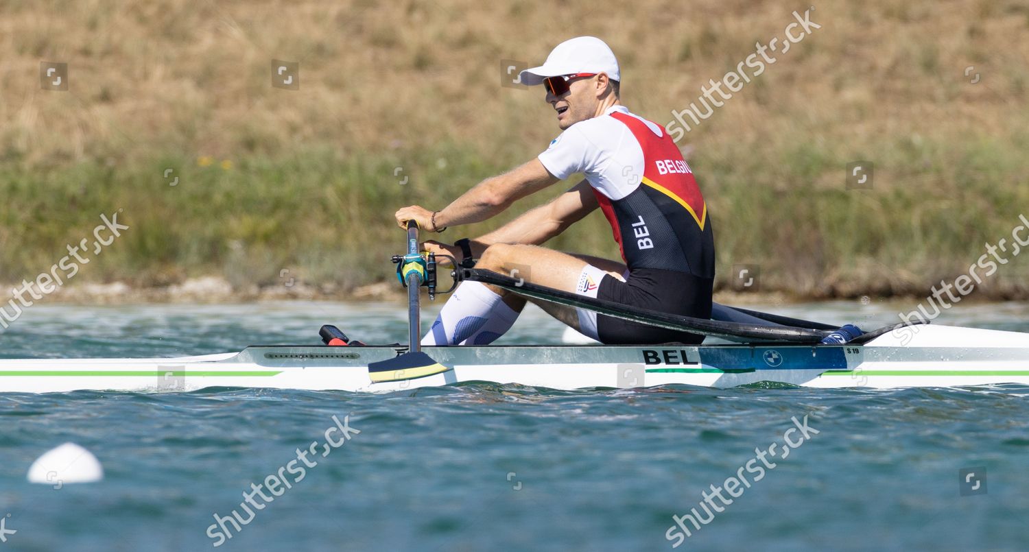 Belgian Marlon Colpaert Pictured Action During Editorial Stock Photo