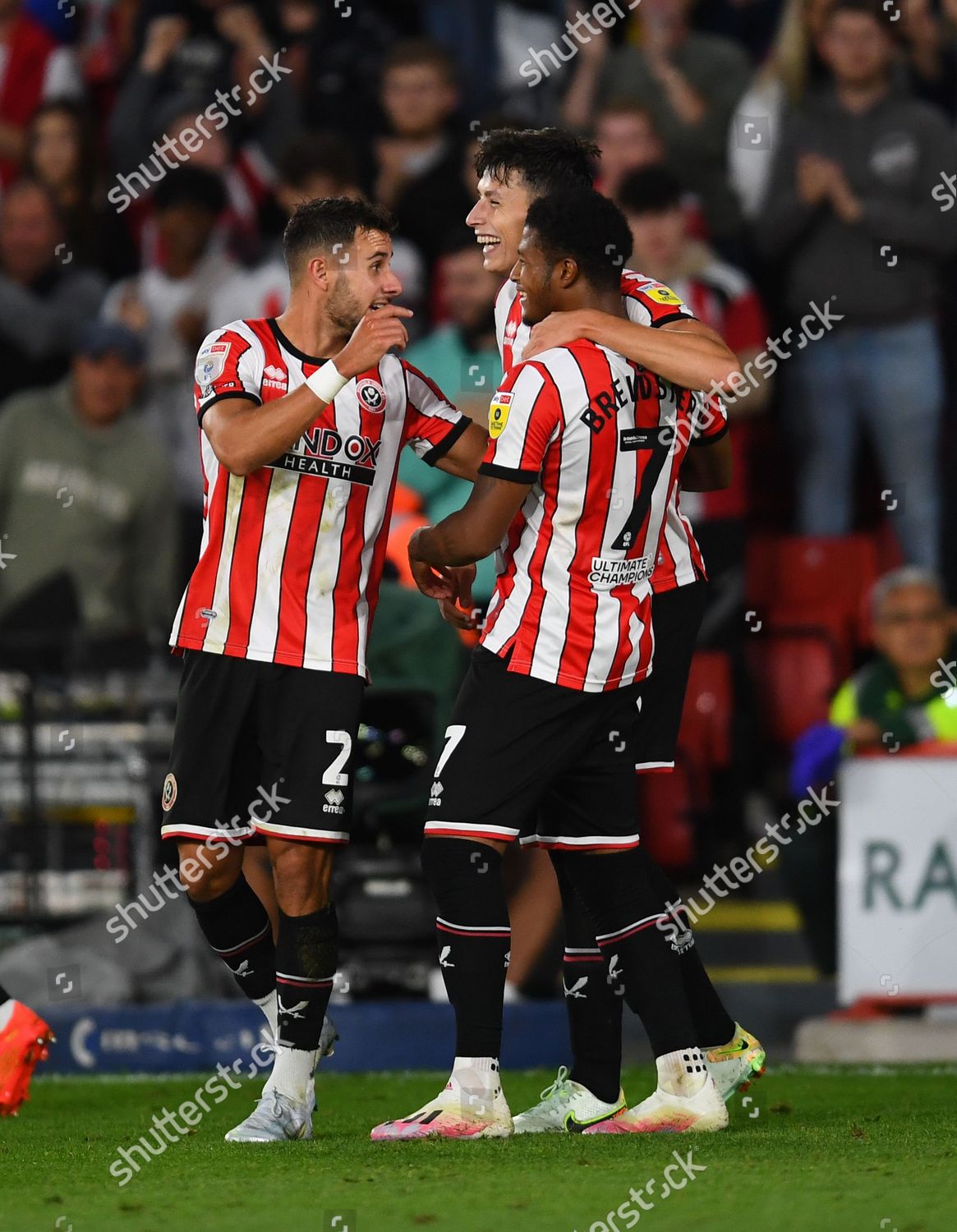 Anel Ahmedhodzic Sheffield United Celebrates Scoring Editorial Stock ...