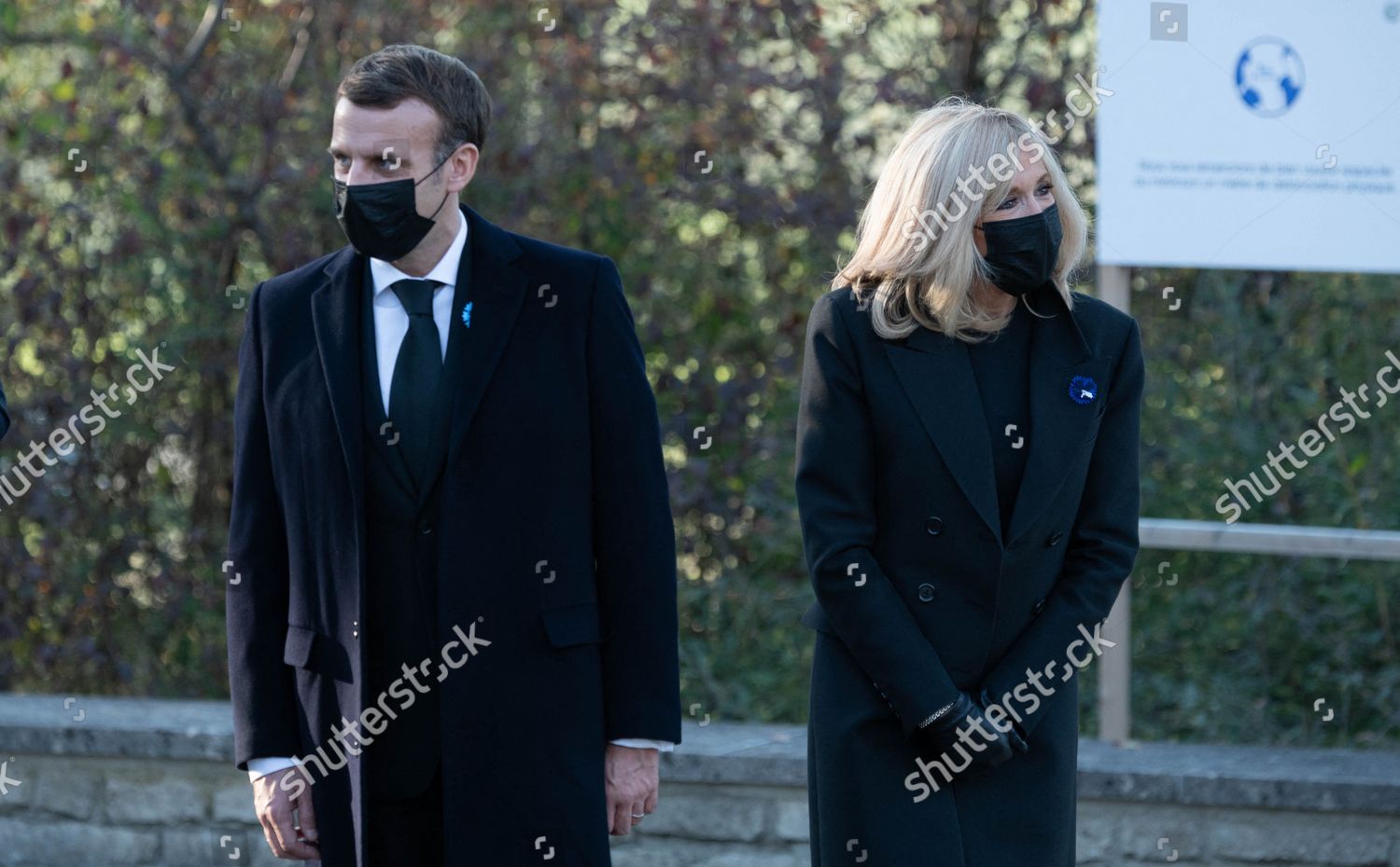 Emmanuel Brigitte Macron Memorial Late French Editorial Stock Photo ...