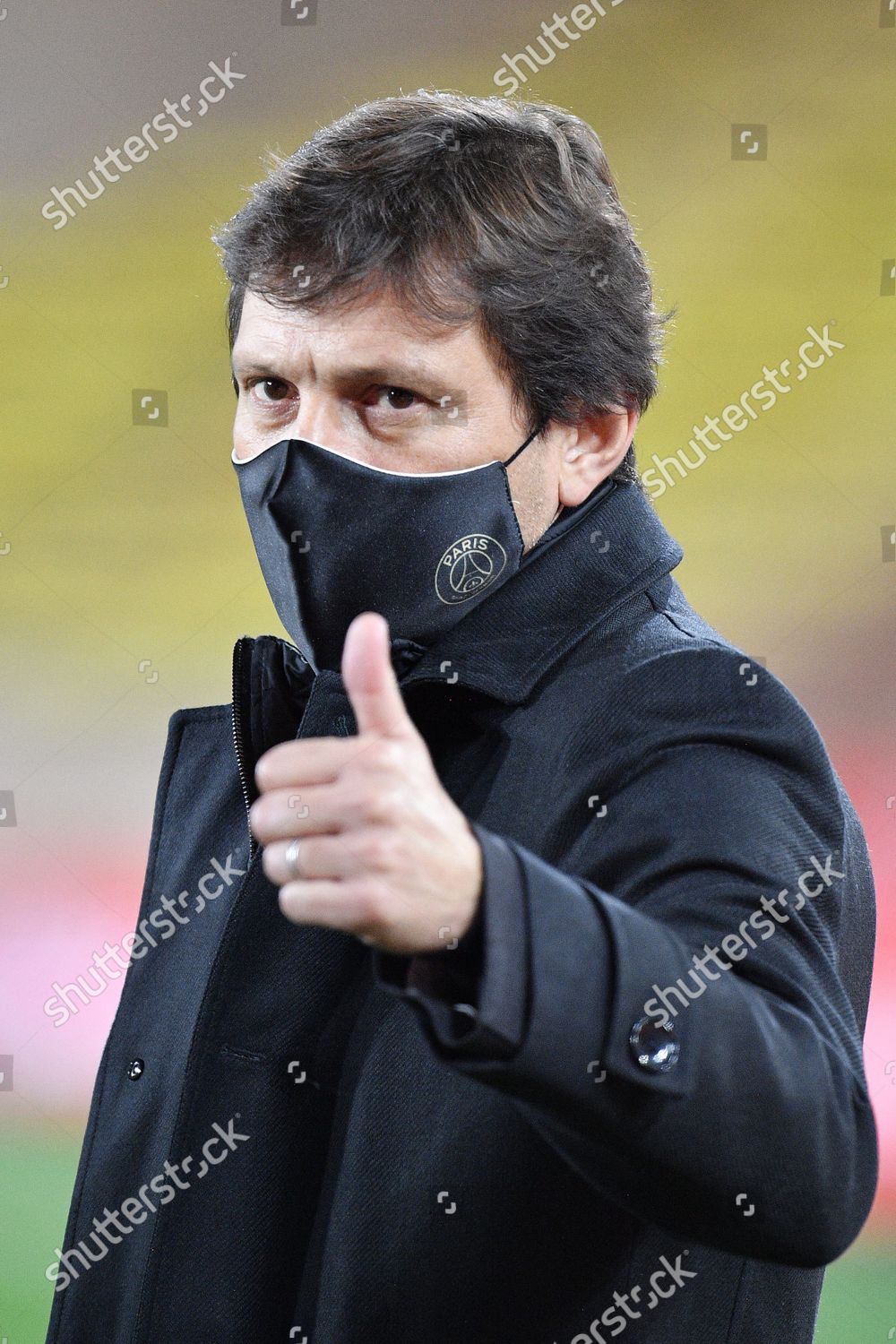Leonardo Araujo Sporting Director Paris Saint Editorial Stock Photo