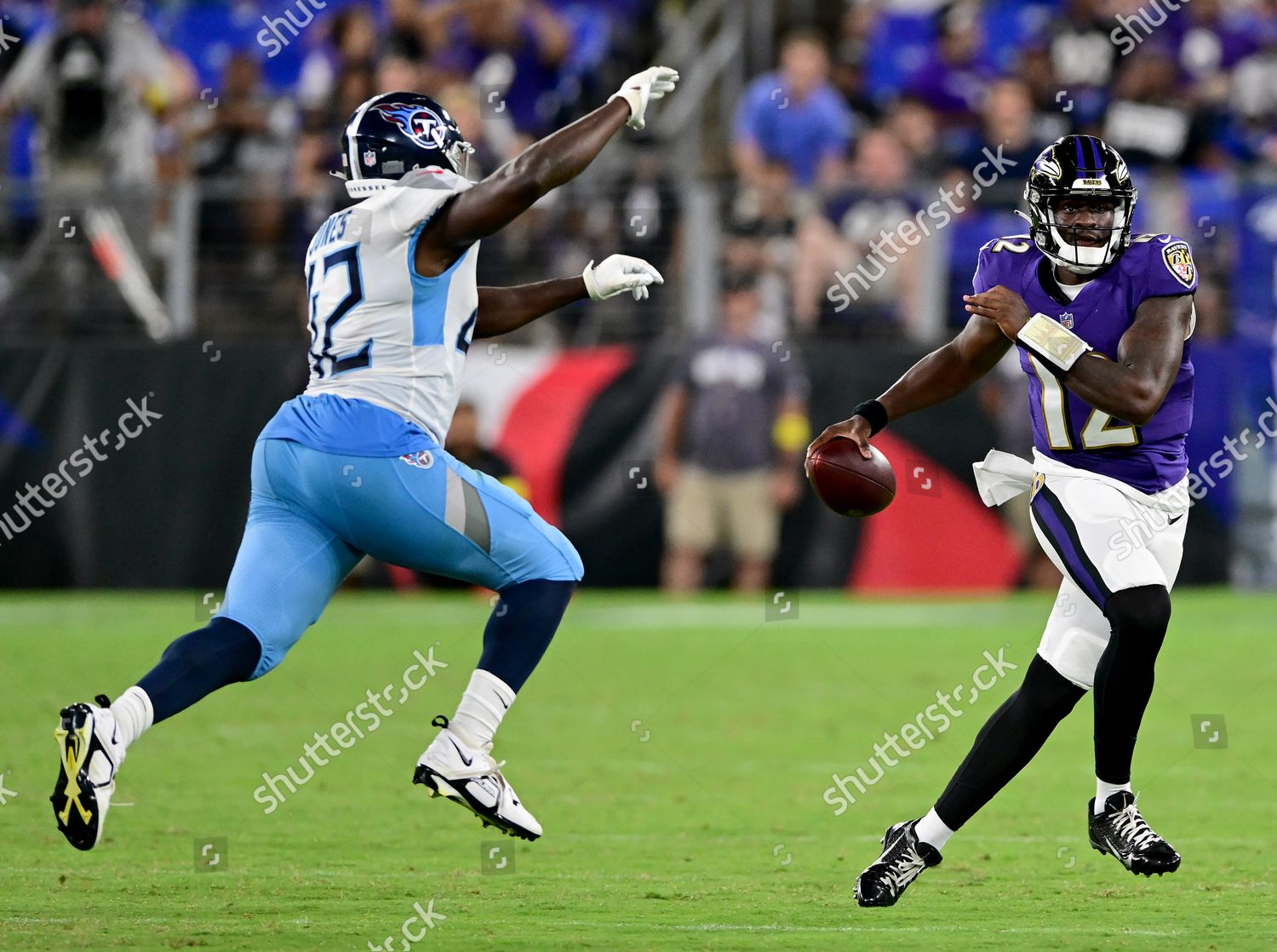 Baltimore Ravens Quarterback Anthony Brown 12 Editorial Stock Photo - Stock  Image