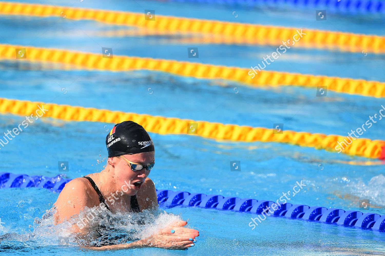 Belgian Florine Gaspard Pictured Action During Editorial Stock Photo ...