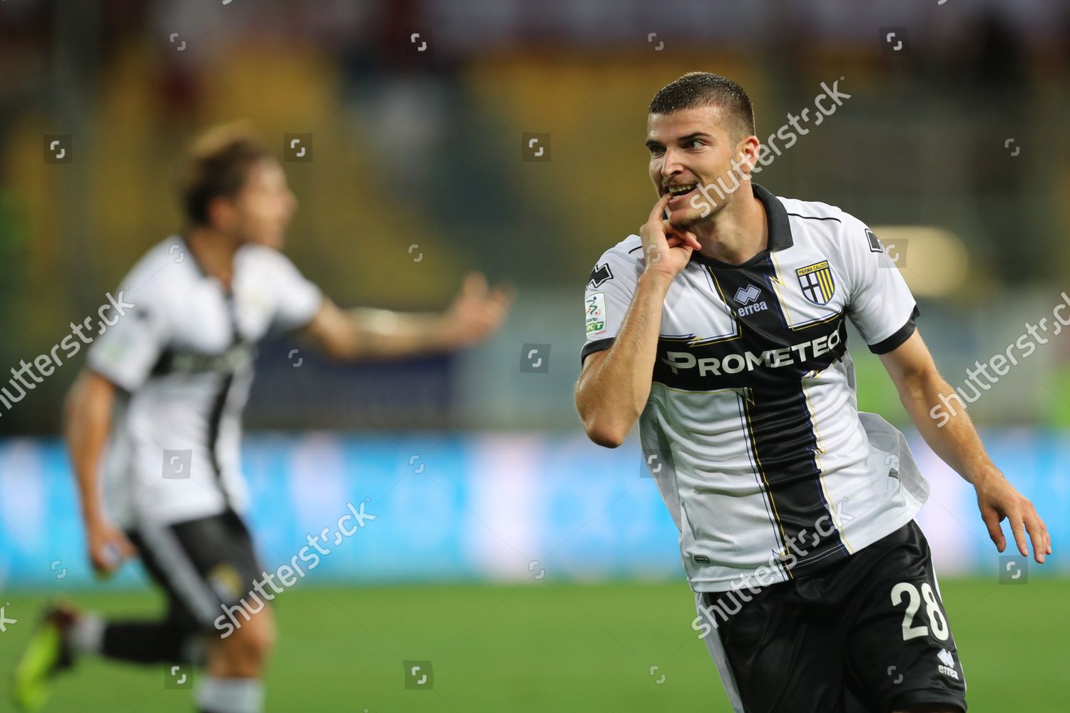 Valentin Mihaila Parma Calcio Celebrates After Editorial Stock Photo ...