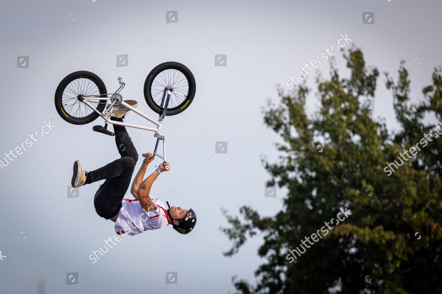 Bmx Freestyle Final Polands Maksymilian Kowalczyk Editorial Stock Photo