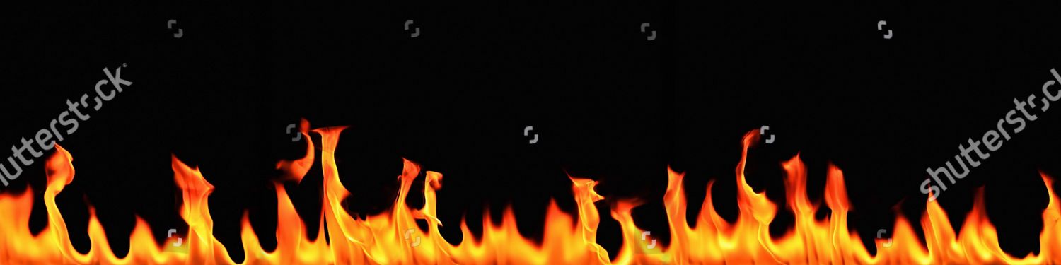 Fire Flame Rail Ribbon Flame Cut Editorial Stock Photo - Stock Image ...