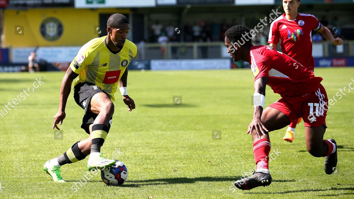 Harrogate Town Forward Kayne Ramsay 20 Editorial Stock Photo - Stock ...