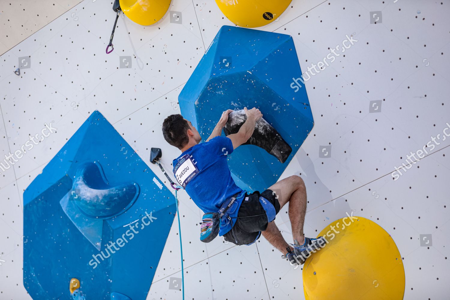 Sam Avezou France Competing Sport Climbing Editorial Stock Photo
