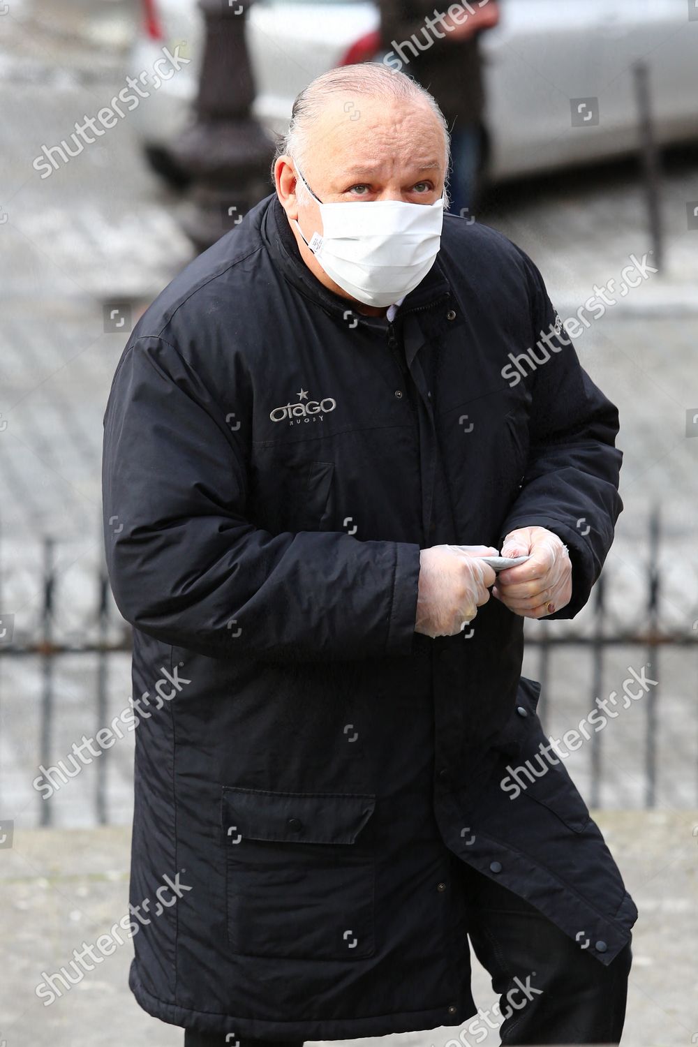 Former Boxer Franck Tiozzo Arriving Funeral Editorial Stock Photo ...