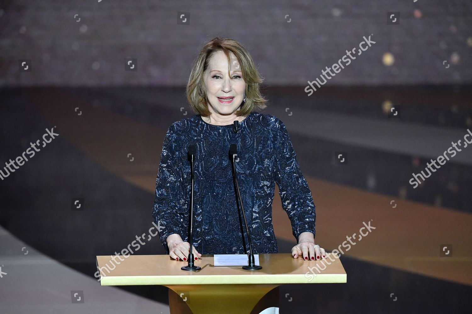 Nathalie Baye During 46th Edition Cesar Editorial Stock Photo Stock