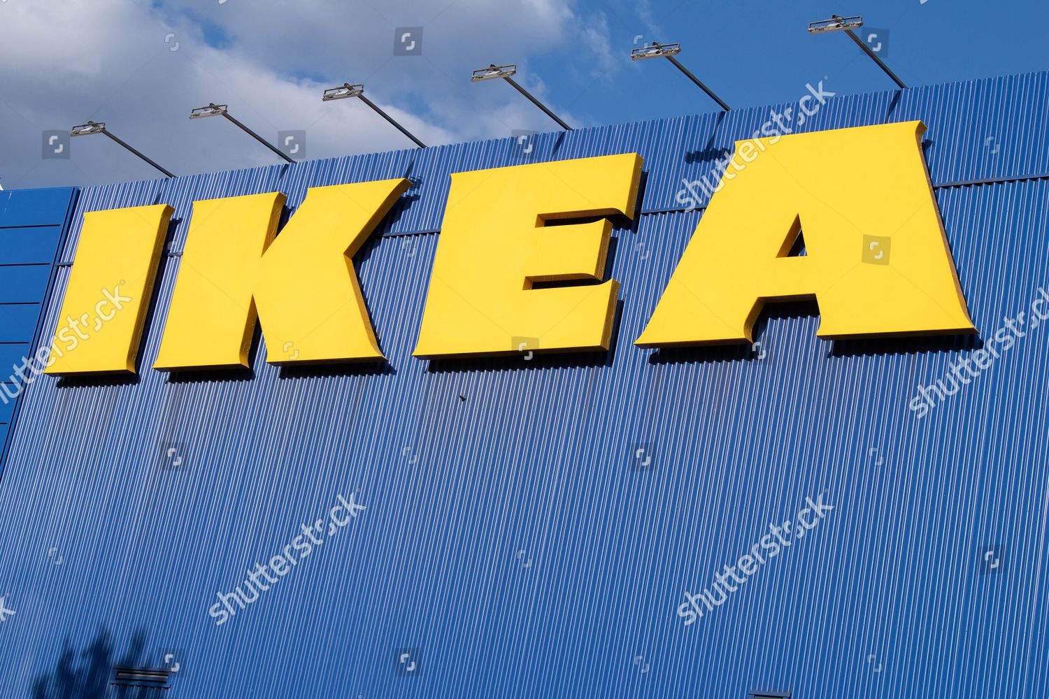 Shop Sign Ikea Villiers Sur Marne Editorial Stock Photo - Stock Image ...