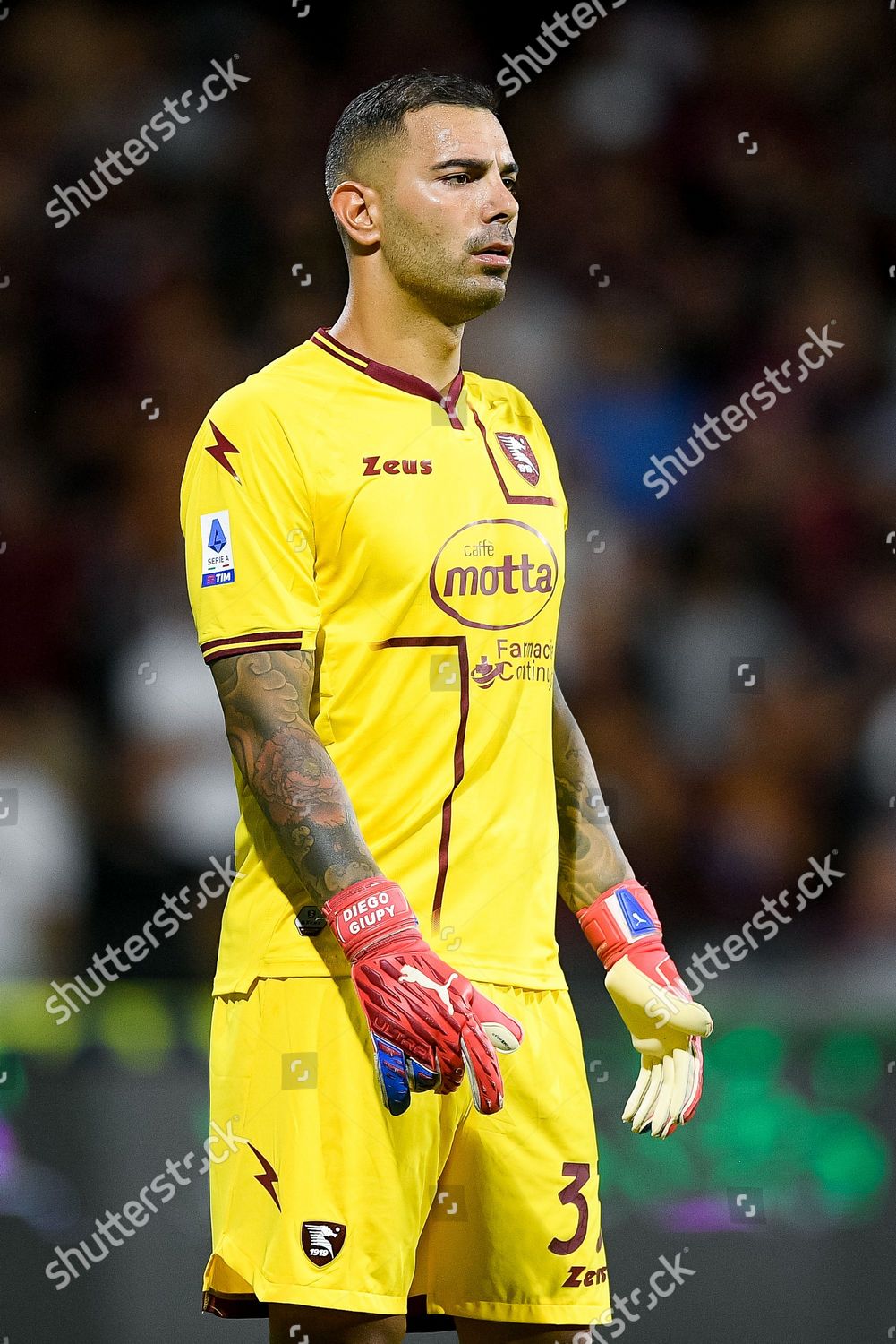 Luigi Sepe Us Salernitana 1919 Looks Editorial Stock Photo - Stock ...