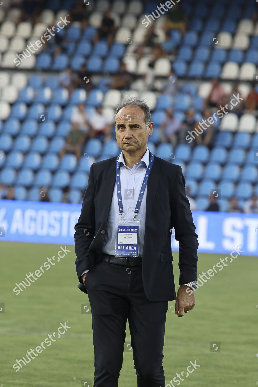 Fabio Lupo Sport Director Spal During Editorial Stock Photo Stock