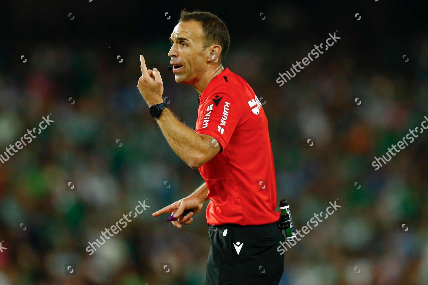 Referee Guillermo Cuadra Fernandez Editorial Stock Photo Stock Image