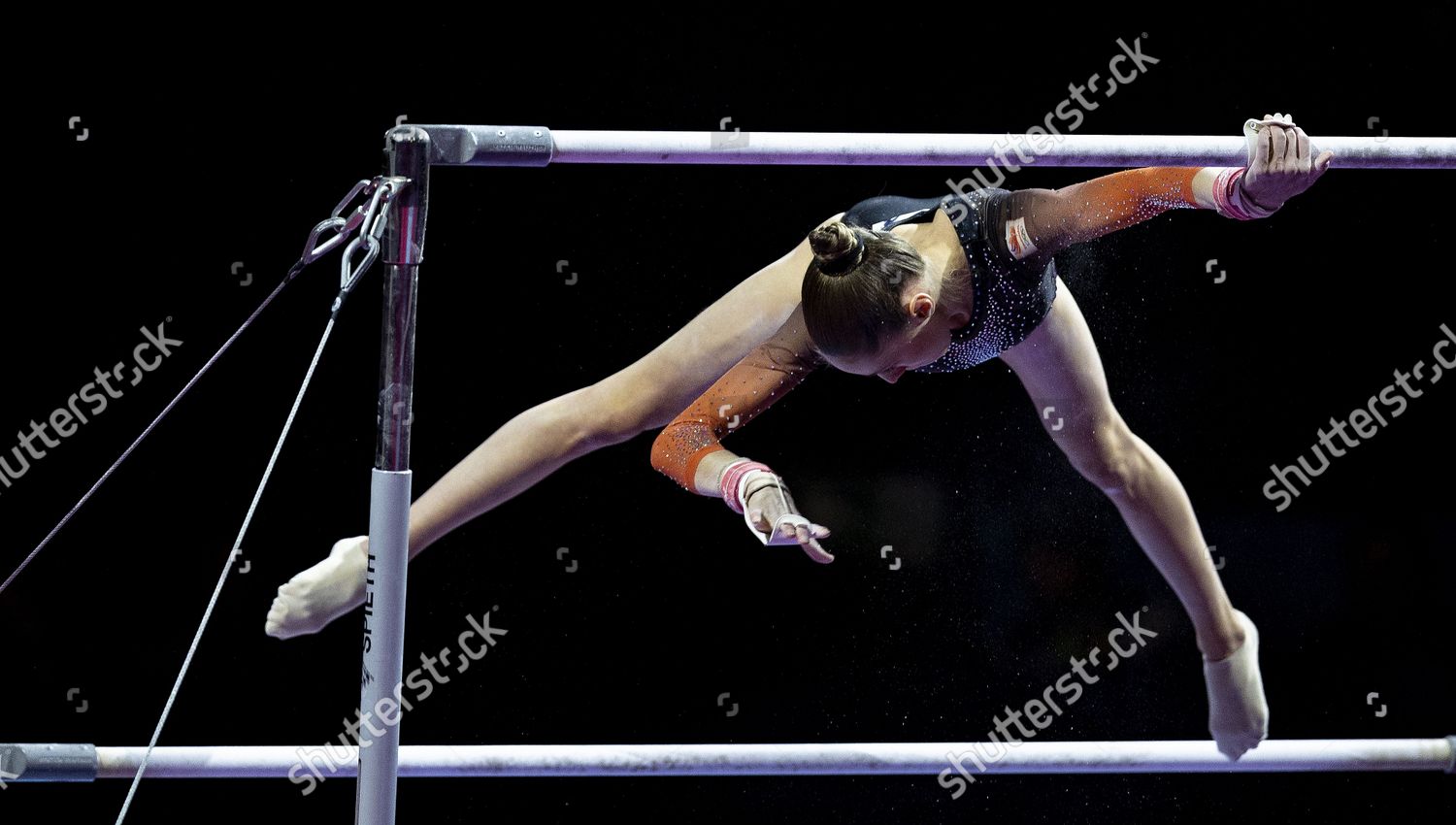 Naomi Visser Action During Apparatus Final Editorial Stock Photo