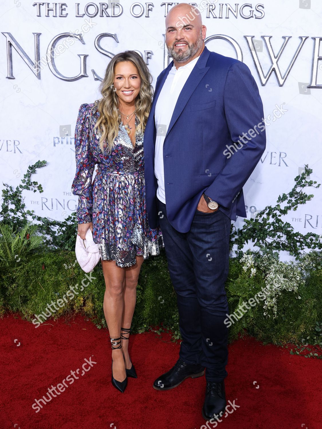 Melissa Whitworth Andrew Whitworth Arrive Los Editorial Stock Photo - Stock  Image