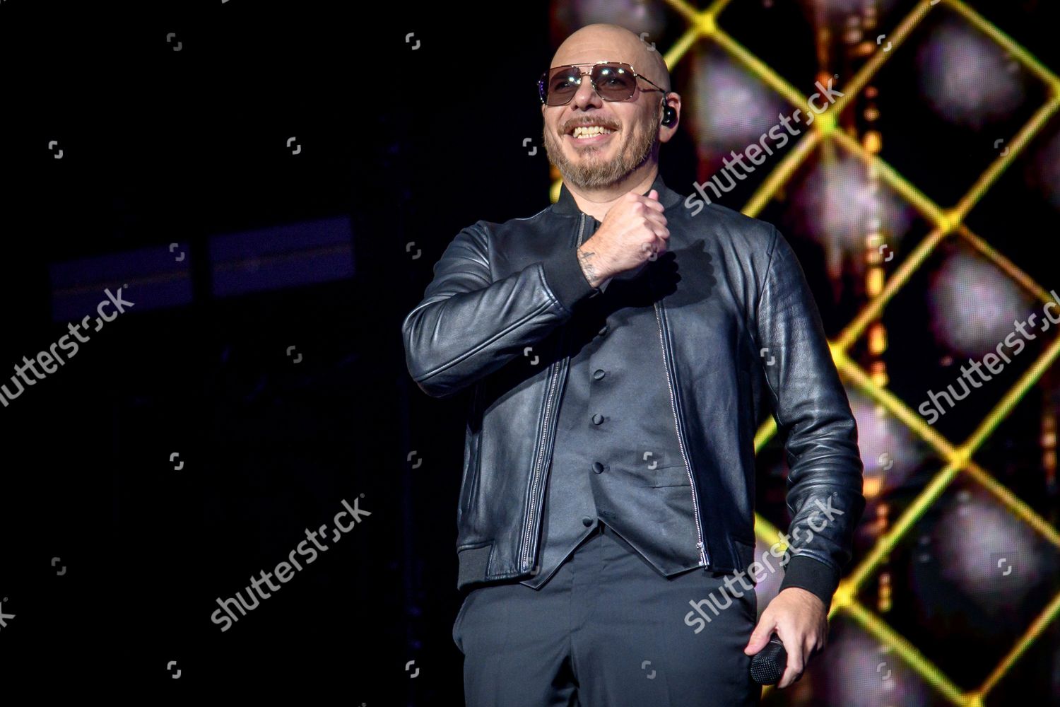 Pitbull Performs Sold Out Show Budweiser Editorial Stock Photo - Stock ...