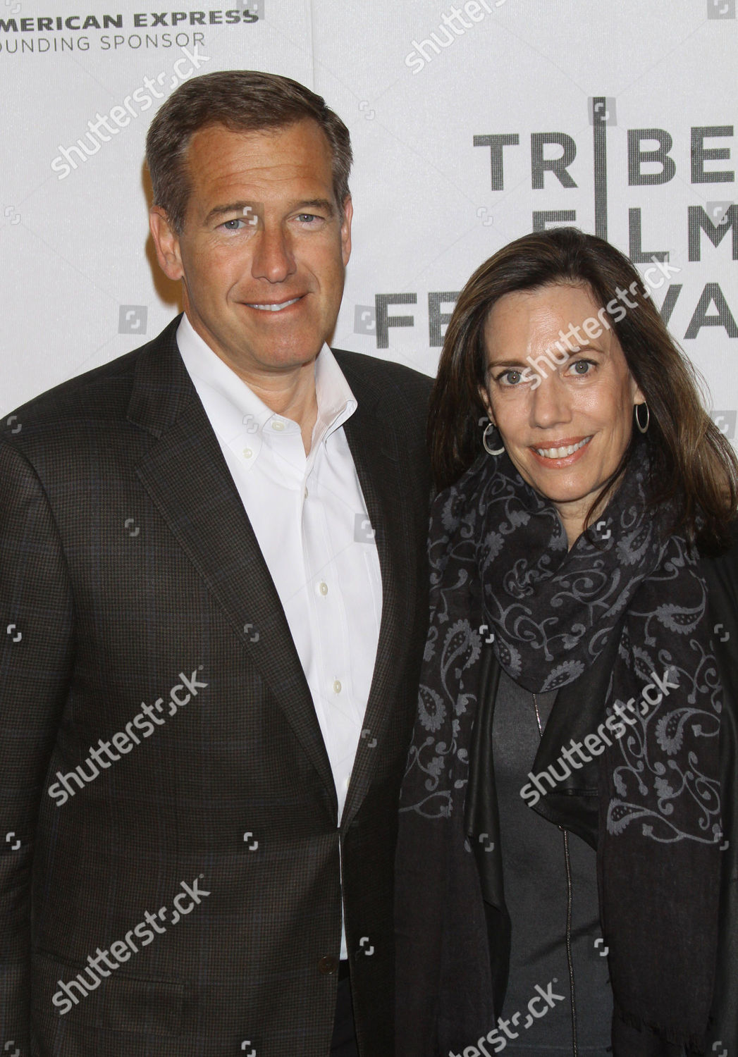 Brian Williams Wife Jane Stoddard Williams Editorial Stock Photo ...