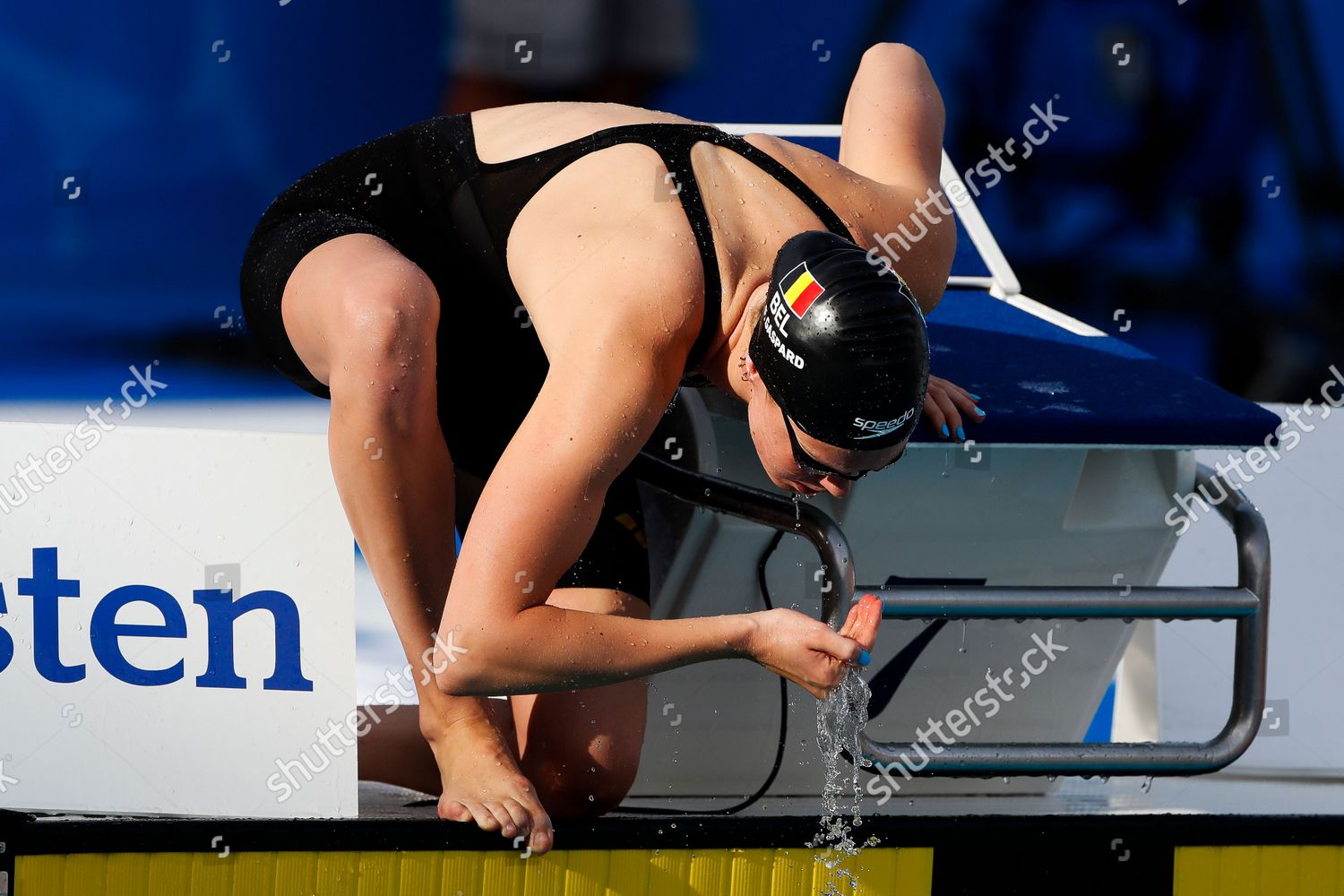 Belgian Florine Gaspard Pictured Action During Editorial Stock Photo ...