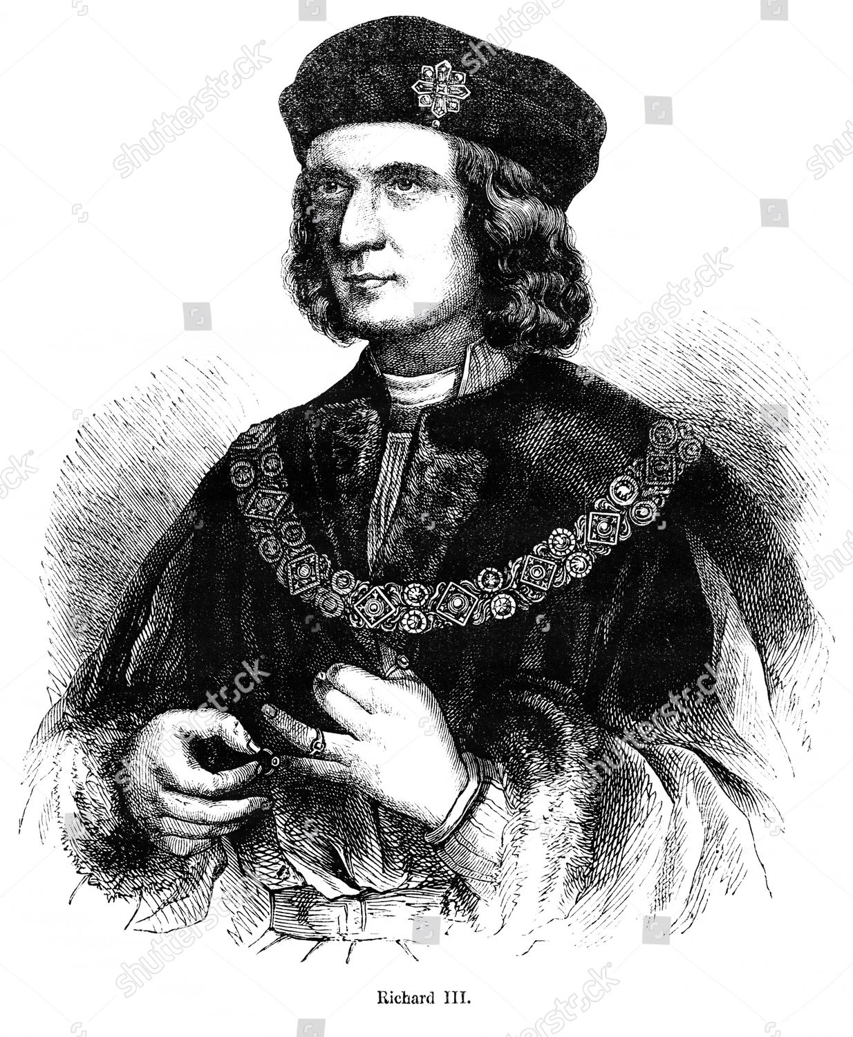 Richard Iii Illustration Book John Cassels Editorial Stock Photo ...