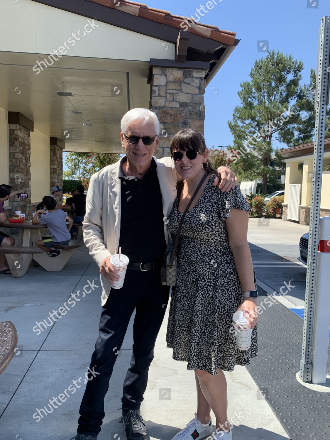 Exclusive James Woods New Wife Sara Editorial Stock Photo - Stock Image