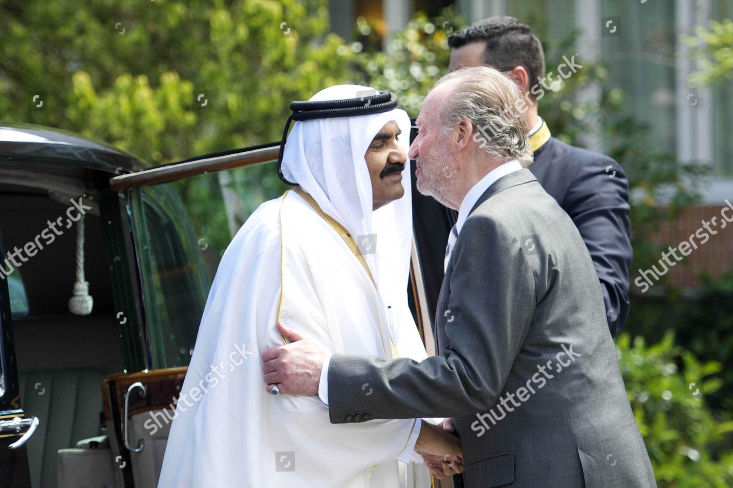Sheikh Hamad Bin Khalifa Al Thani Editorial Stock Photo - Stock Image