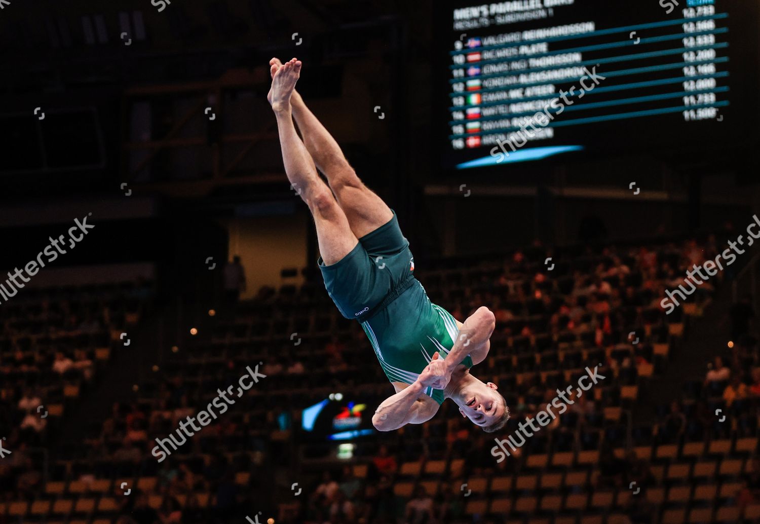 Artistic Gymnastics Mens Qualification Subdivision 1 Editorial Stock ...