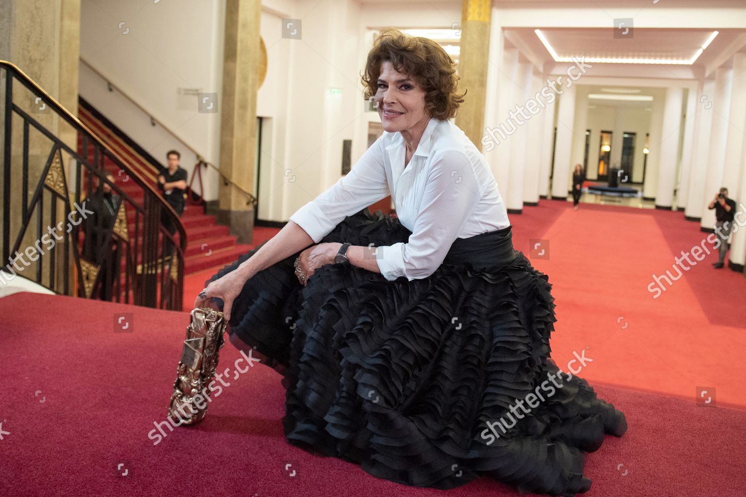 Fanny Ardant Poses Best Actress Supporting Editorial Stock Photo ...