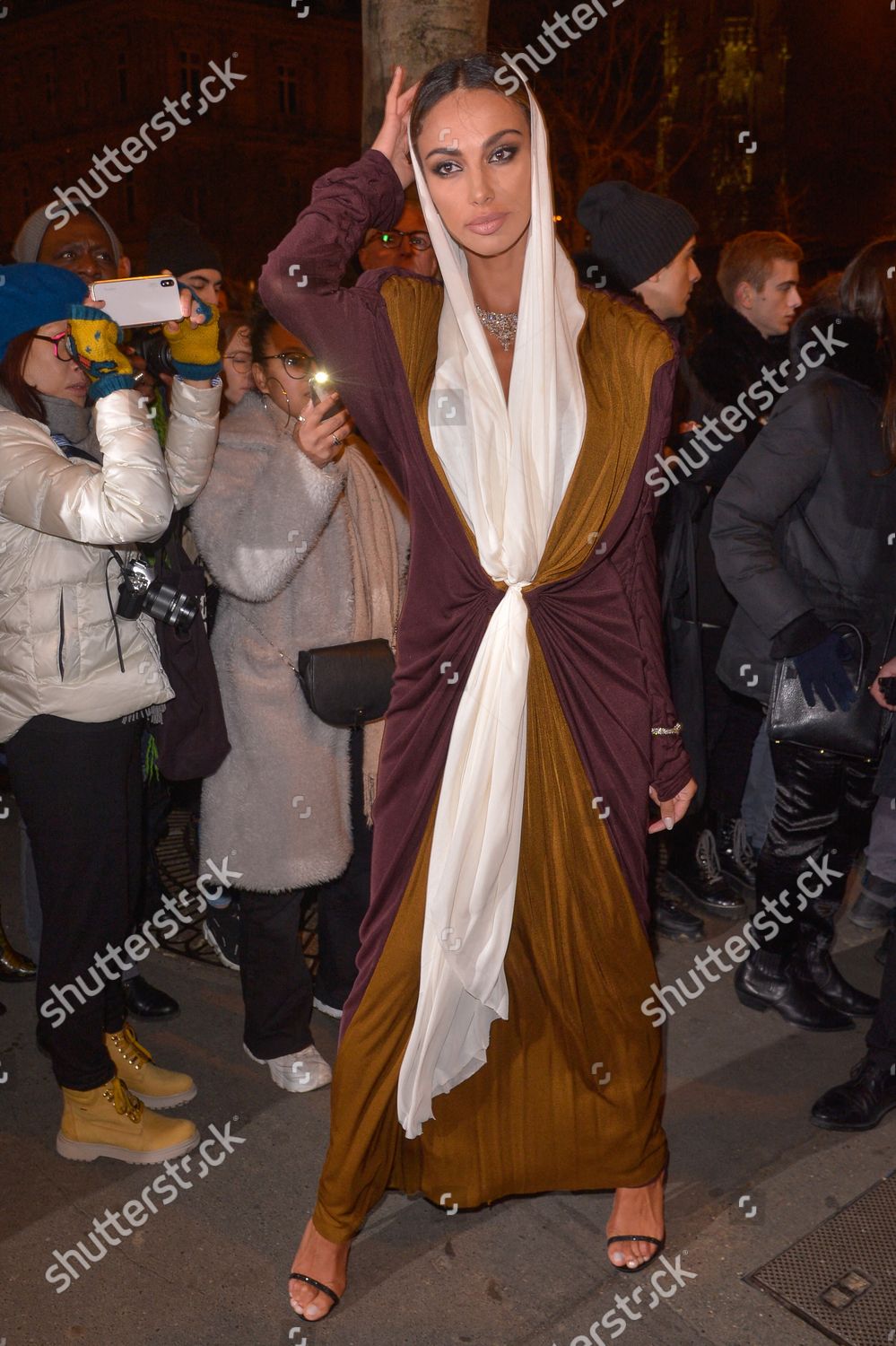 Madalina Ghenea Attending Jean Paul Gaultier Editorial Stock Photo