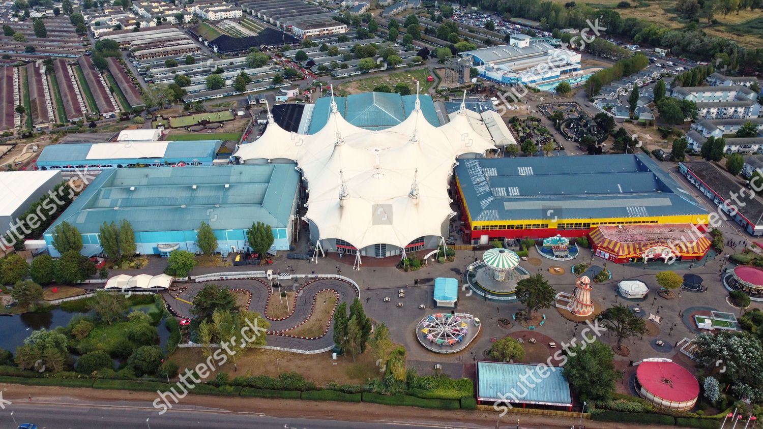 Aerial View Butlins Minehead Editorial Stock Photo Stock Image