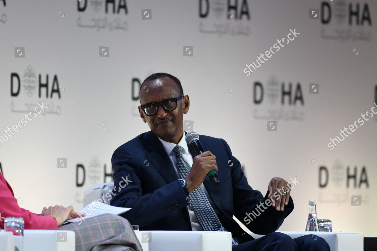 Paul Kagame President Rwanda Attends Doha Editorial Stock Photo - Stock ...