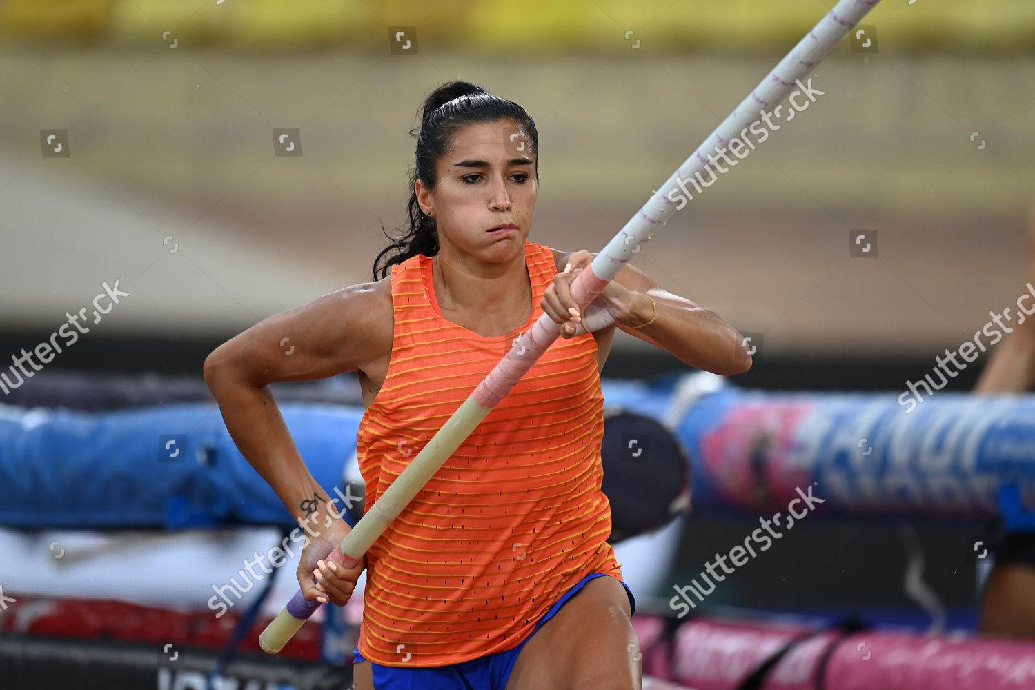Roberta Bruni Italy Womens Pole Vault Editorial Stock Photo Stock