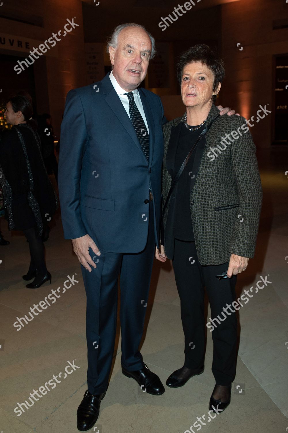 Frederic Mitterrand Ghislaine Ottenheimer Attending Grand Editorial