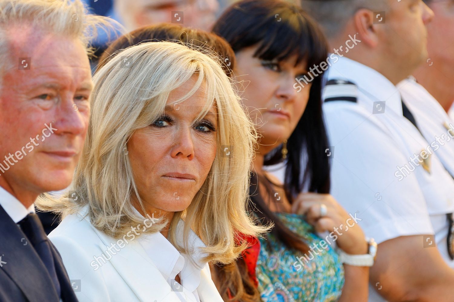 French President Emmanuel Macrons Wife Brigitte Editorial Stock Photo French President Emmanuel Macrons Wife Brigitte Editorial Stock Photo