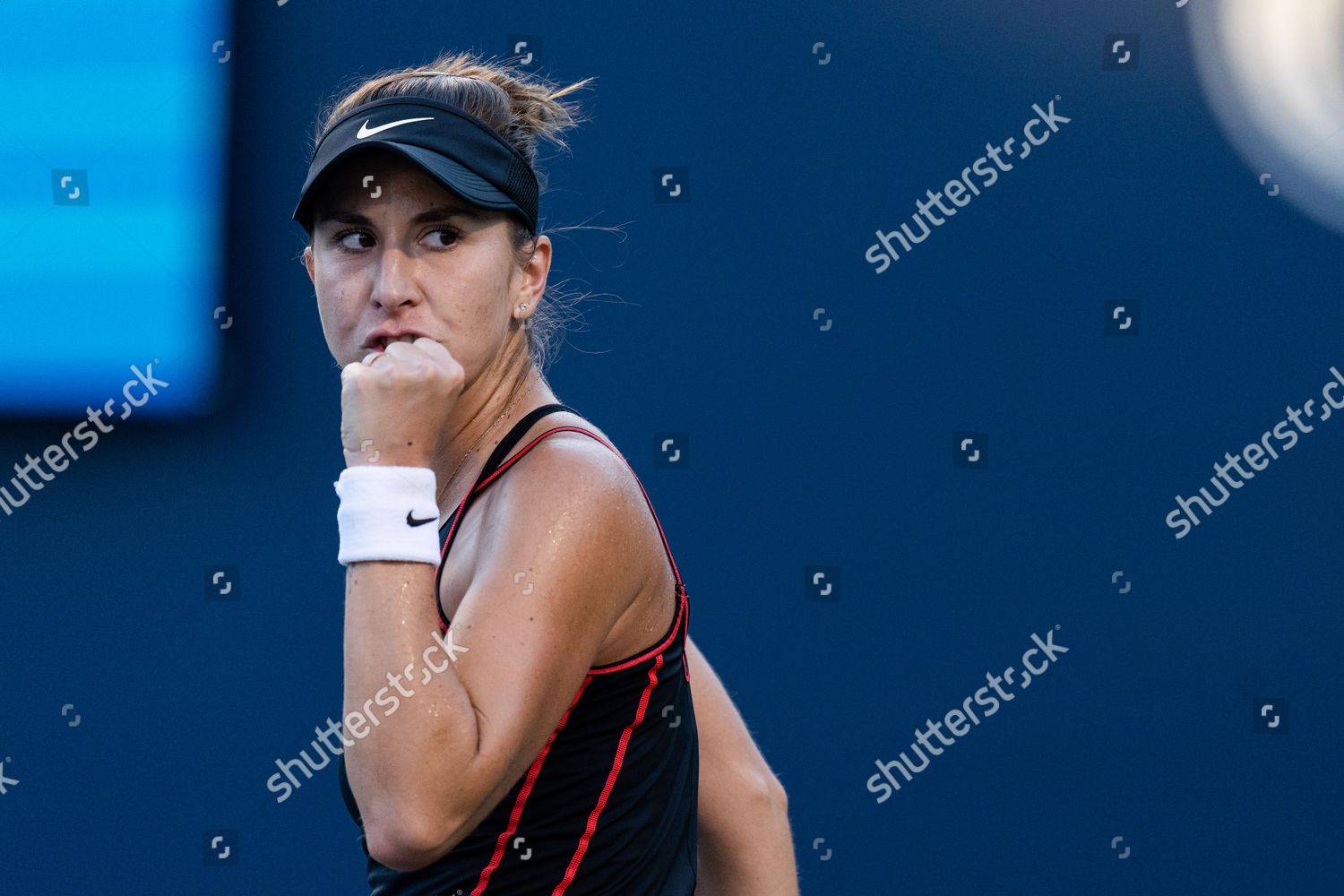 Belinda Bencic Switzerland Reacts After Winning Editorial Stock Photo ...